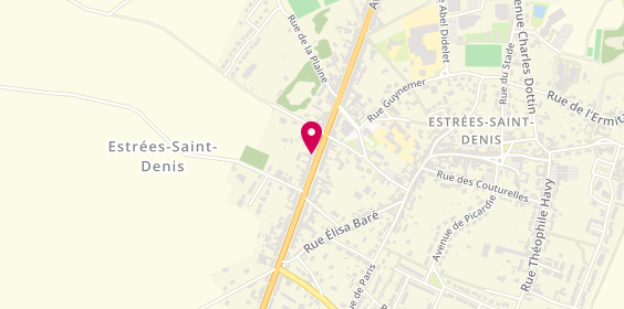 Plan de PITTEMAN Patricia, 69 Avenue Flandre, 60190 Estrées-Saint-Denis