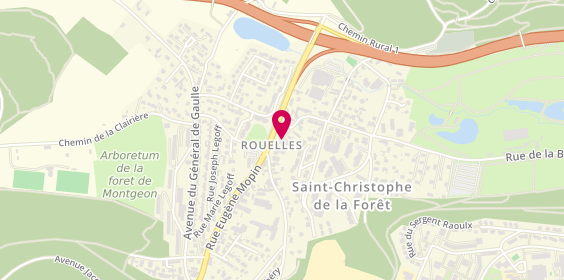 Plan de Rouelles Auto-Moto-Ecole, 12 place Maurice Blard, 76610 Le Havre