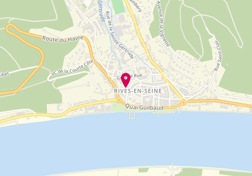 Plan de VALLEE Annie, Caudebec en Caux 2 Rue Planquette, 76490 Rives-en-Seine