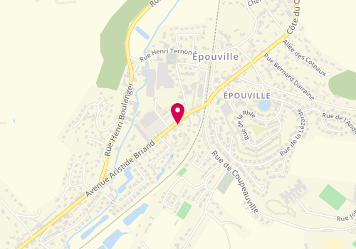 Plan de Epouvil'conduite, 52 Bis Rue Aristide Briand, 76133 Épouville