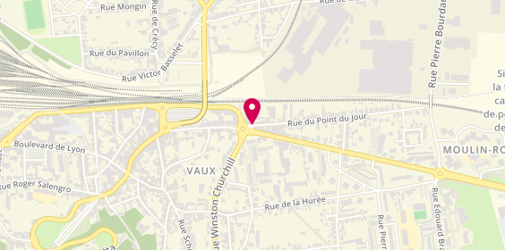 Plan de Auto École Michelet, 11 Rue du Point du Jour, 02000 Laon