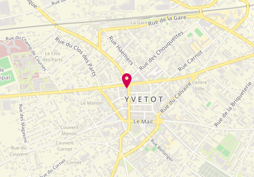 Plan de Movebo Auto Moto Ecole, 43 Rue des Victoires, 76190 Yvetot