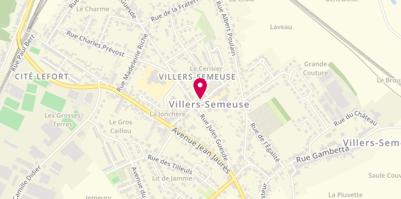 Plan de Dubois Crance, 10 Rue Ferdinand Buisson, 08000 Villers-Semeuse