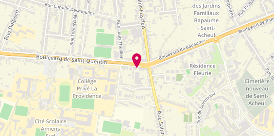 Plan de City'Zen, 316 Boulevard de Saint-Quentin, 80090 Amiens