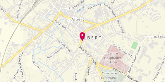 Plan de DOUCHET Thierry, 19 Rue Jean Guyon, 80300 Albert
