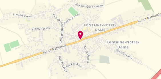 Plan de Auto Ecole Fun Conduite, 1372 Route Nationale, 59400 Fontaine-Notre-Dame