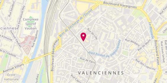 Plan de Wee Permis, 54 avenue Georges Clemenceau, 59300 Valenciennes