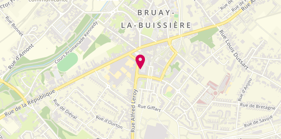 Plan de Bruay Auto Ecole, 143 Rue Alfred Leroy, 62700 Bruay-la-Buissière