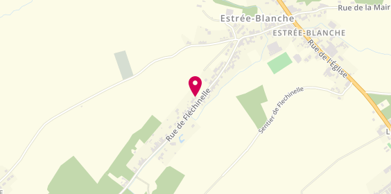 Plan de Auto école Aurélie, 680 Rue de Flechinelle, 62145 Estrée-Blanche