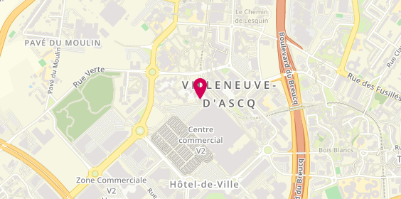 Plan de Auto École du Centre, 15 chemin des Vieux Arbres, 59650 Villeneuve-d'Ascq