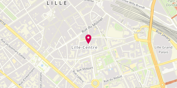 Plan de L'Ecole de Conduite, 162 Rue Pierre Mauroy, 59800 Lille