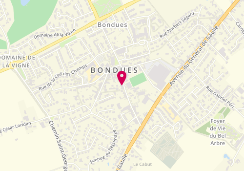 Plan de Auto-école CITY'ZEN Bondues, 13 Bis Rue du Bosquiel, 59910 Bondues