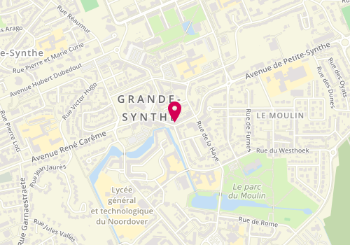 Plan de Modern' Auto école, 19 Rue de la Commune de Paris, 59760 Grande-Synthe