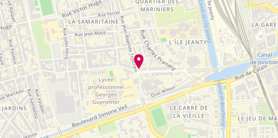 Plan de Auto Ecole Boldron, 10 Rue de la République, 59430 Dunkerque