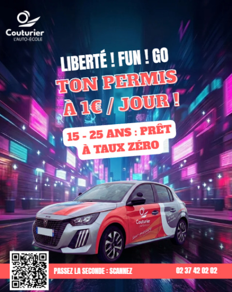 Auto-école Couturier - 28500 Sainte-Gemme-Moronval